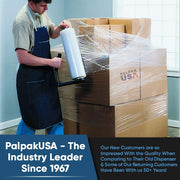 PalPak300 BACKSAVER - Best Selling Stretch Film Dispenser with Extended Handle